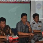      Kepala Dinas Perhubungan Kota Cirebon M.Taufan Bharta S.sos Memberikan penyuluhan pada acara tersebut (20/11)