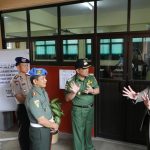 Walikota Drs Nasrudin Azis SH Monitoring di  SMA  Santa Maria Kota Cirebon