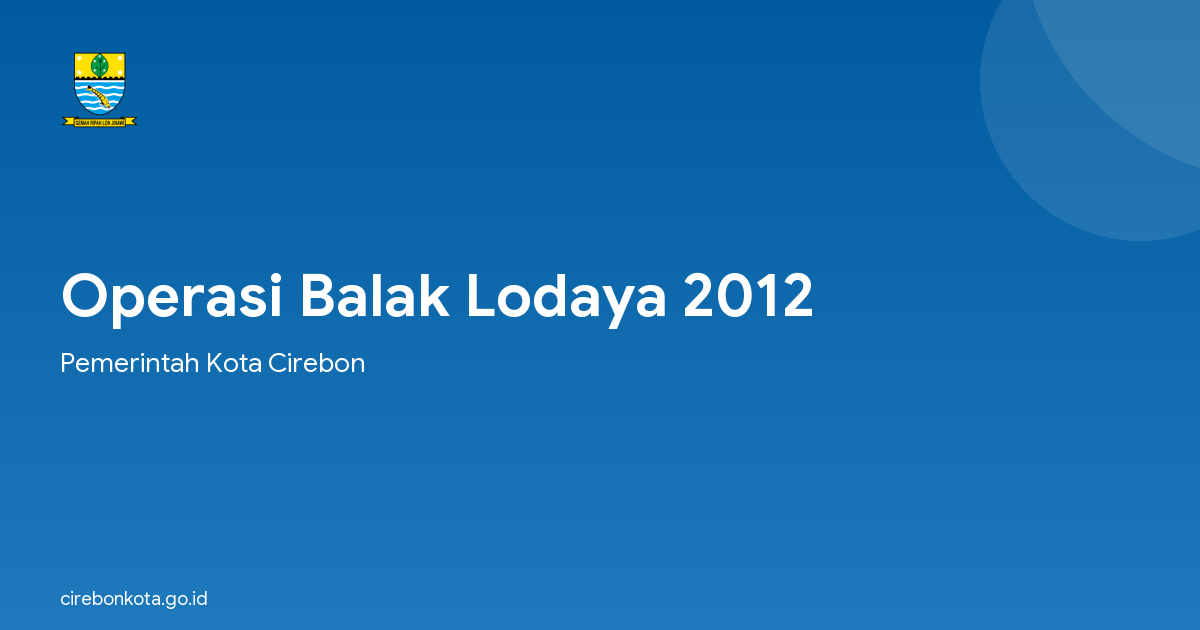 Operasi Balak Lodaya 2012