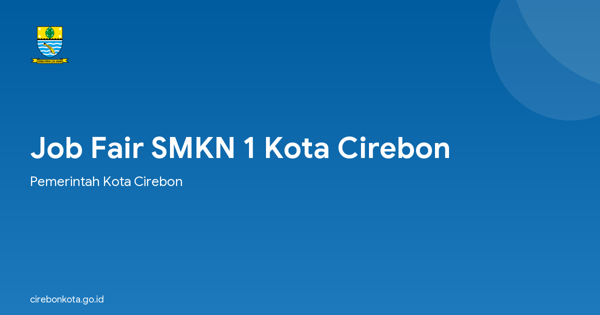 Job Fair SMKN 1 Kota Cirebon