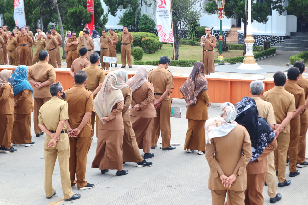 Pimpin Apel Bersama, Pj Wali Kota Cirebon Tegaskan Netralitas ASN