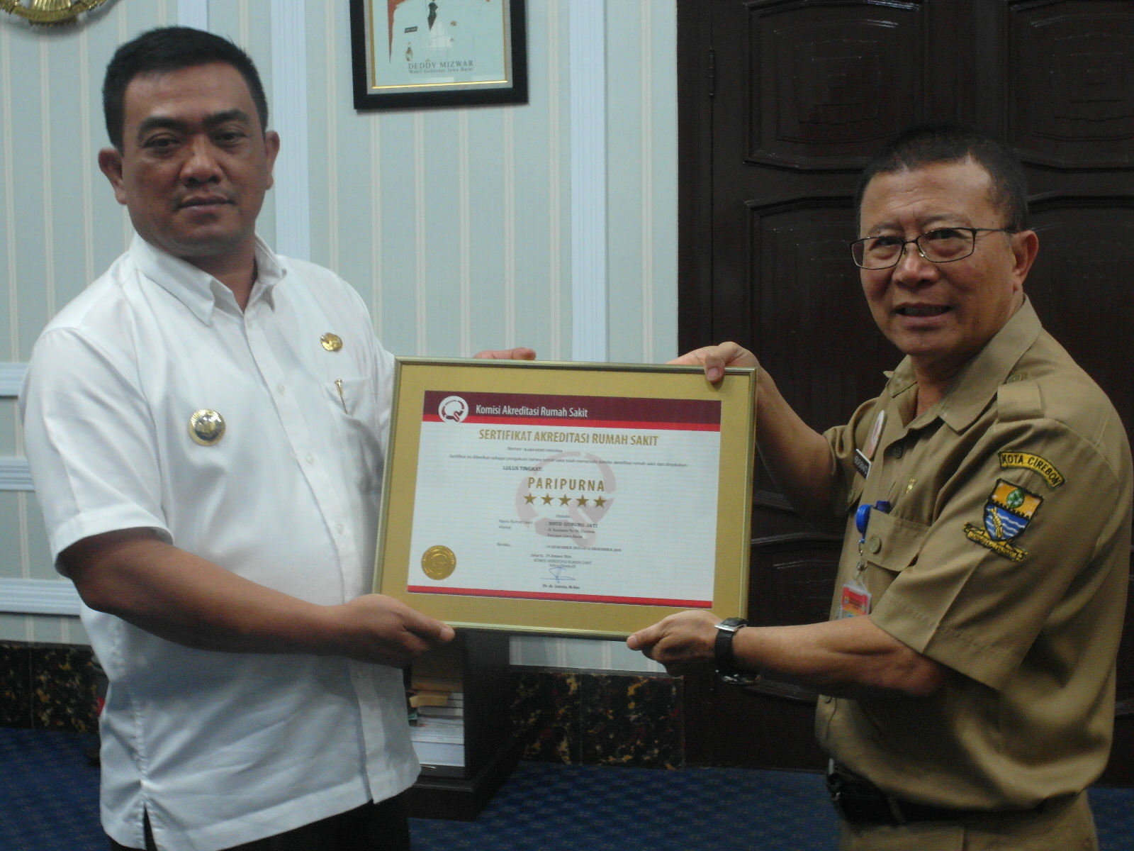 RSUD Gunungjati Raih Akreditasi Paripurna 