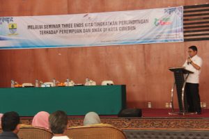 STOP KEKERASAN ANAK DAN PEREMPUAN, PEMDA KOTA CIREBON GELAR SEMINAR THREE ENDS