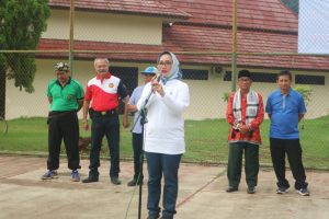 Kegiatan Tenis LDII, Eti Promosikan Kuliner di Kota Cirebon