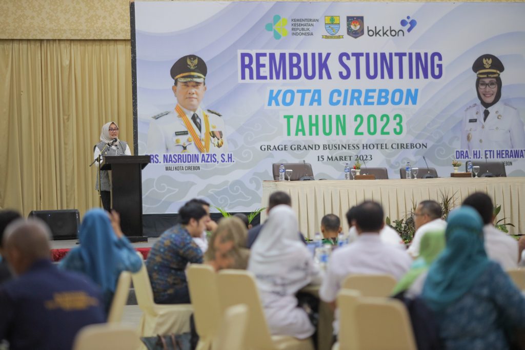 Rembuk Stunting Kota Cirebon Tahun 2023, Membangun Sinergi Bersama Cegah Stunting