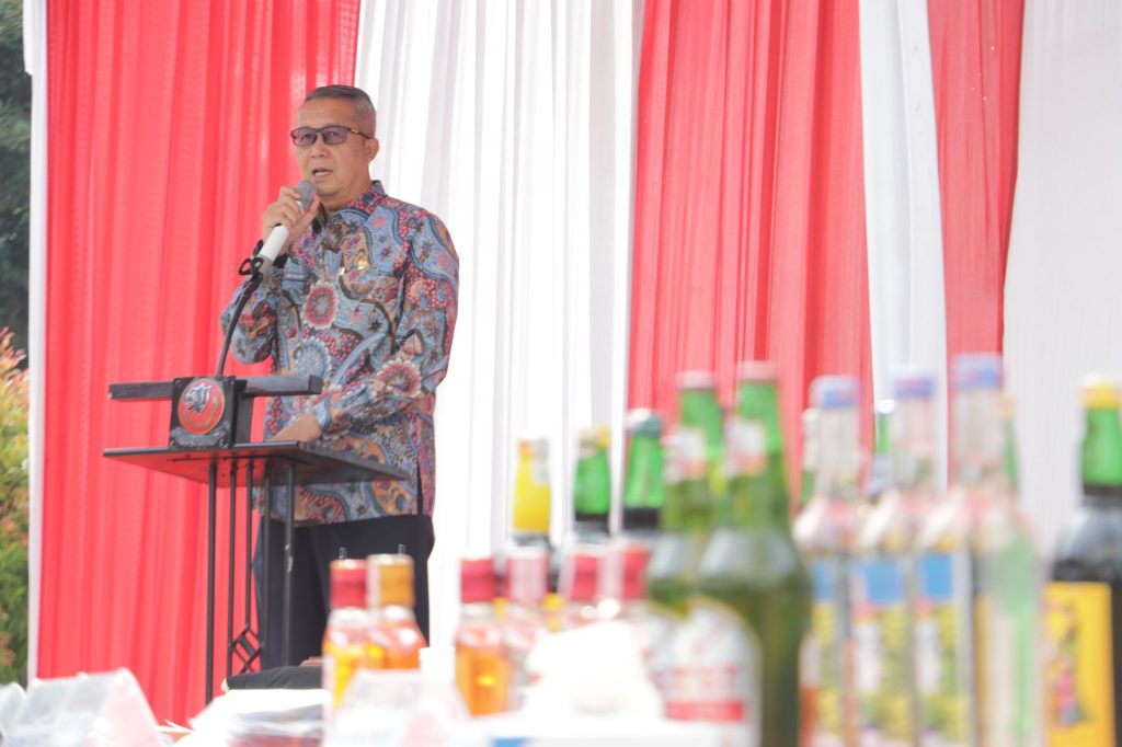 Sekda: Pemusnahan Miras Dukungan Terhadap Penegakan Perda