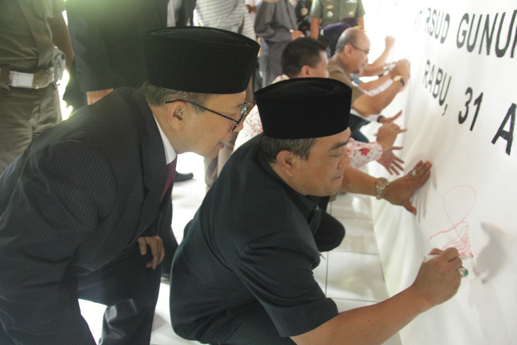 HUT 95, RS Gunungjati Deklarasi Tolak Kekerasan Anak dan Perempuan