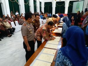 Pemda Kota Cirebon Tandatangani Kerja Sama APIP-APH