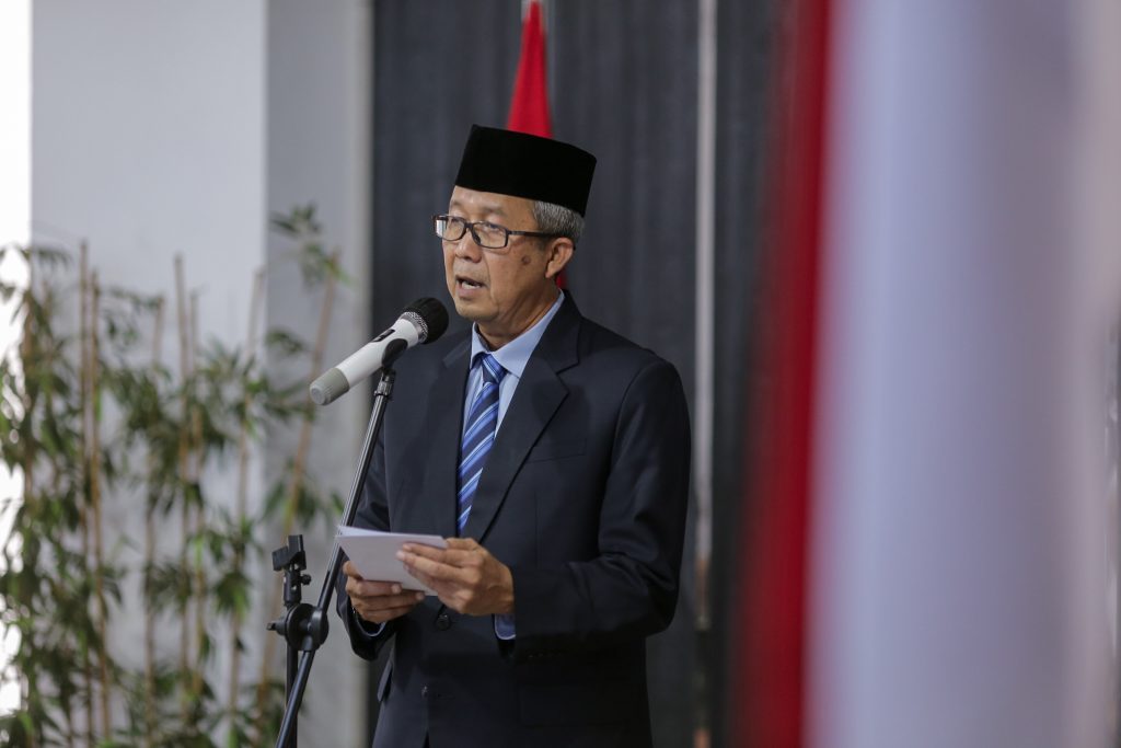 Anggota Paskibraka Kota Cirebon Dikukuhkan