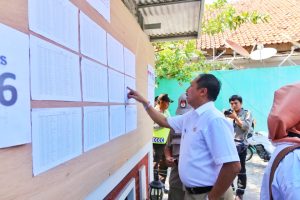 Tinjau Pelaksanaan PSU, Pj Wali Kota Berharap Angka Partisipasi Bisa Naik