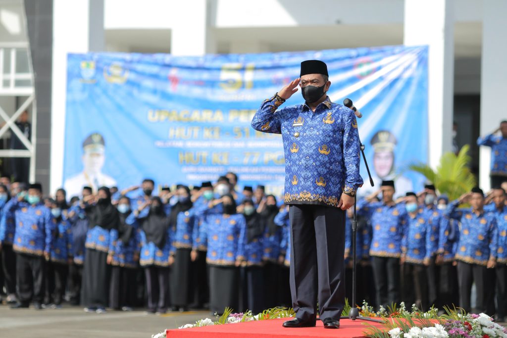 Peringatan HUT ke-51 KORPRI, Wali Kota Sampaikan Pesan Presiden