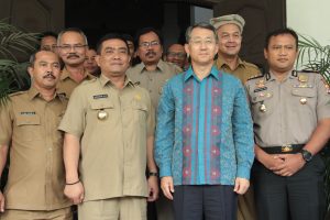 TERTARIK CIREBON, DUTA BESAR KOREA SAMBANGI KANTOR WALI KOTA CIREBON