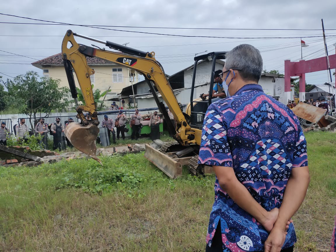 Sekda: Di atas Lahan yang Ditertibkan Akan Dibangun Balai Latihan Kerja