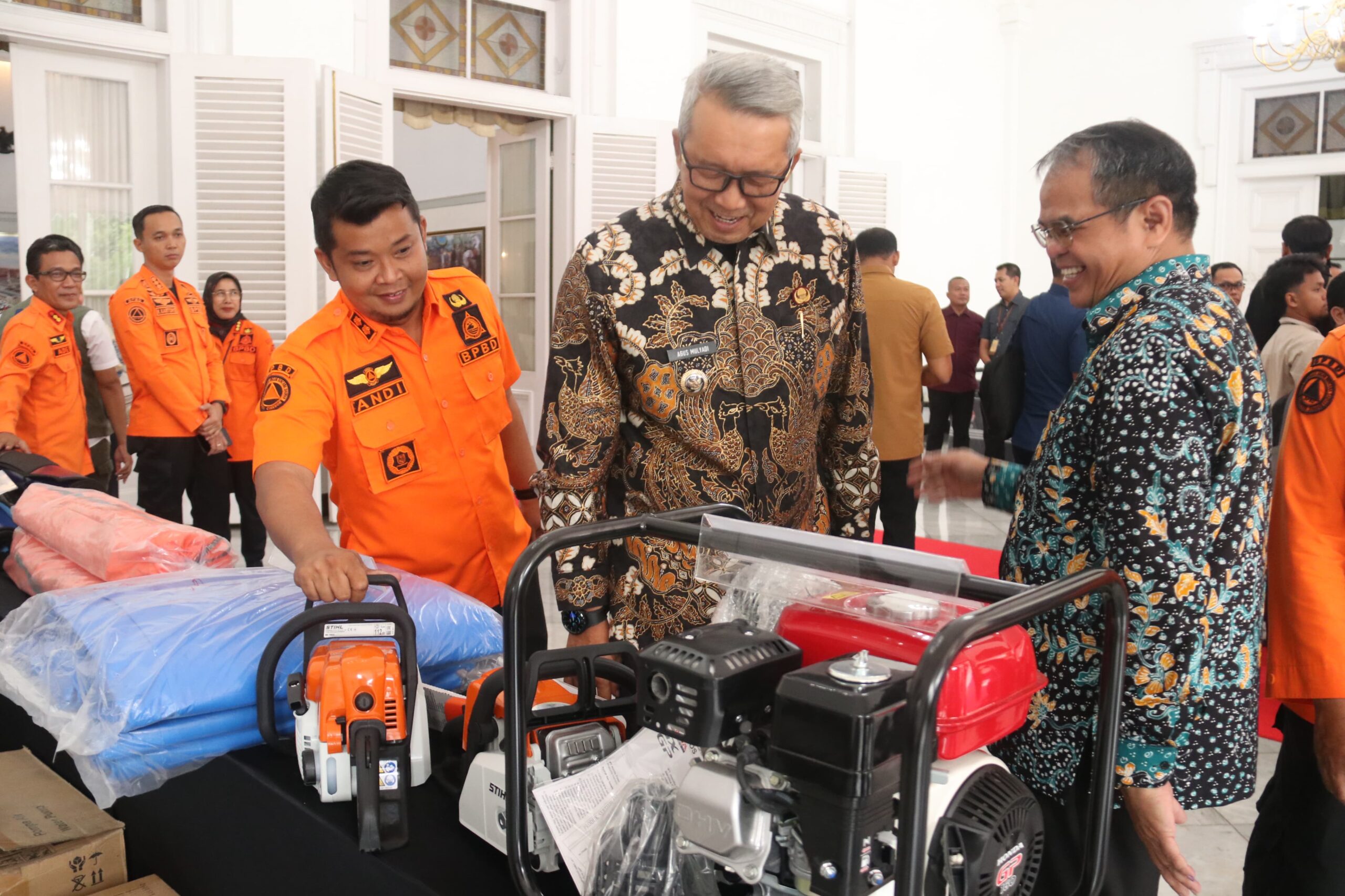 Siaga Darurat Bencana Hidrometeorologi, Kota Cirebon Terima Bantuan Logistik dan Dana Siap Pakai