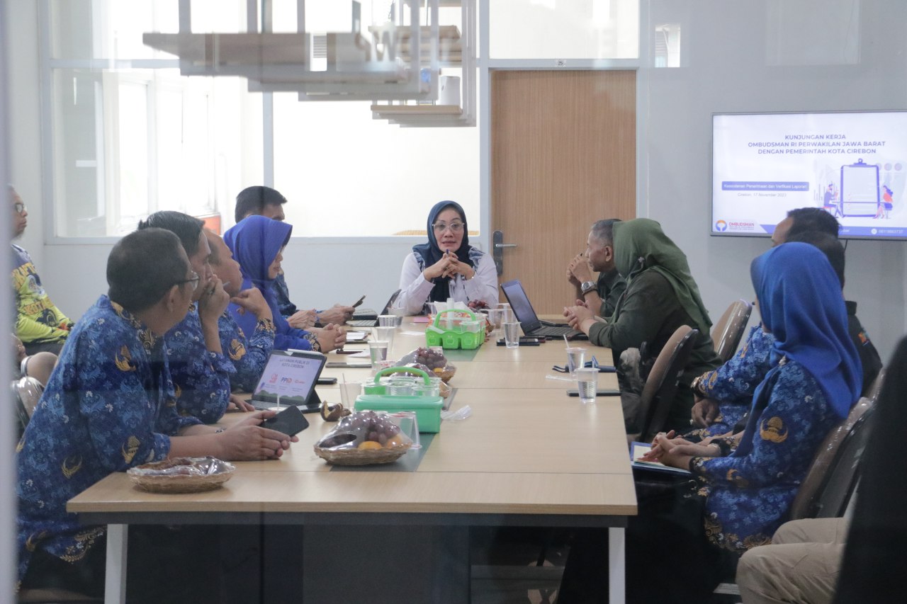 Ombudsman RI Puji Layanan Publik Pemda Kota Cirebon