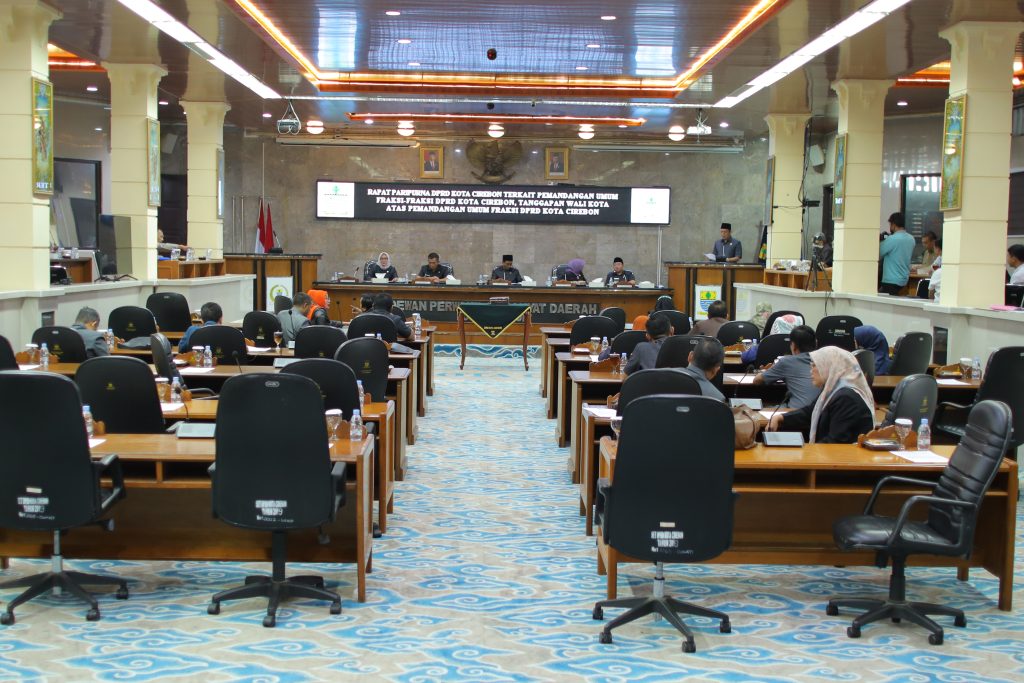 Tiga Raperda Inisiatif Pemda Kota Cirebon Disetujui untuk Dibahas di Pansus DPRD