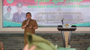 Wali Kota: Kerjasama yang Baik Dengan Unsur Pimpinan Daerah Bisa Jaga Kenyamanan dan Keamanan di Kota Cirebon