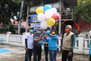 Buka Turnamen Voli di Pegambiran, Eti: Kedepankan Sportivitas dan Persaudaraan
