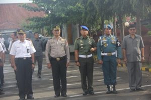 Sekertaris Daerah Kota Cirebon Hadir Dalam Gelar Pasukan PT KAI Daop 3 Cirebon Amankan Mudik 2017