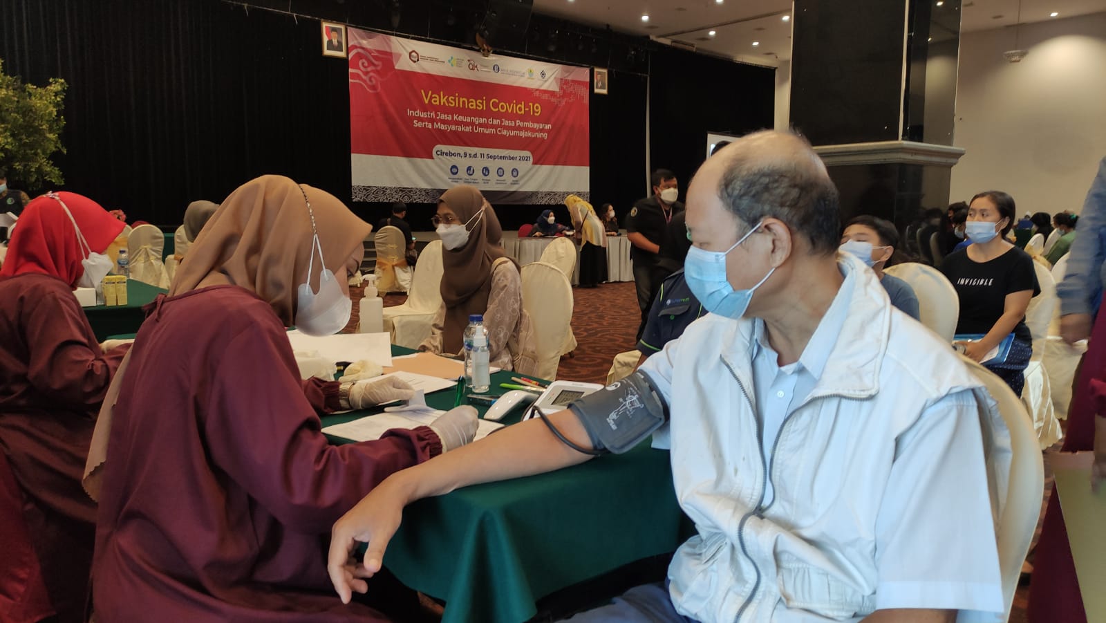 Pemda Kota Cirebon Dukung Vaksinasi IJK yang Dilaksanakan OJK
