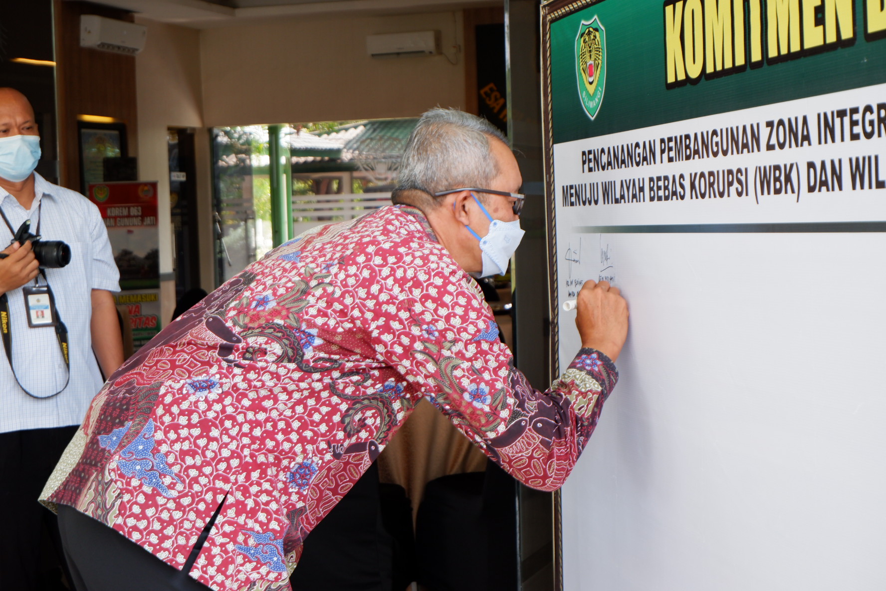 Pemda Kota Cirebon Dukung Pencanangan Zona Integritas di Korem 063/SGJ