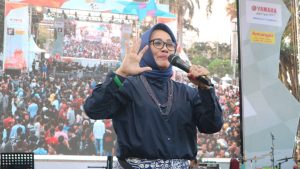 Rangkaian Hari Jadi Cirebon, Ribuan Warga Padati Nonton Bareng Moto GP