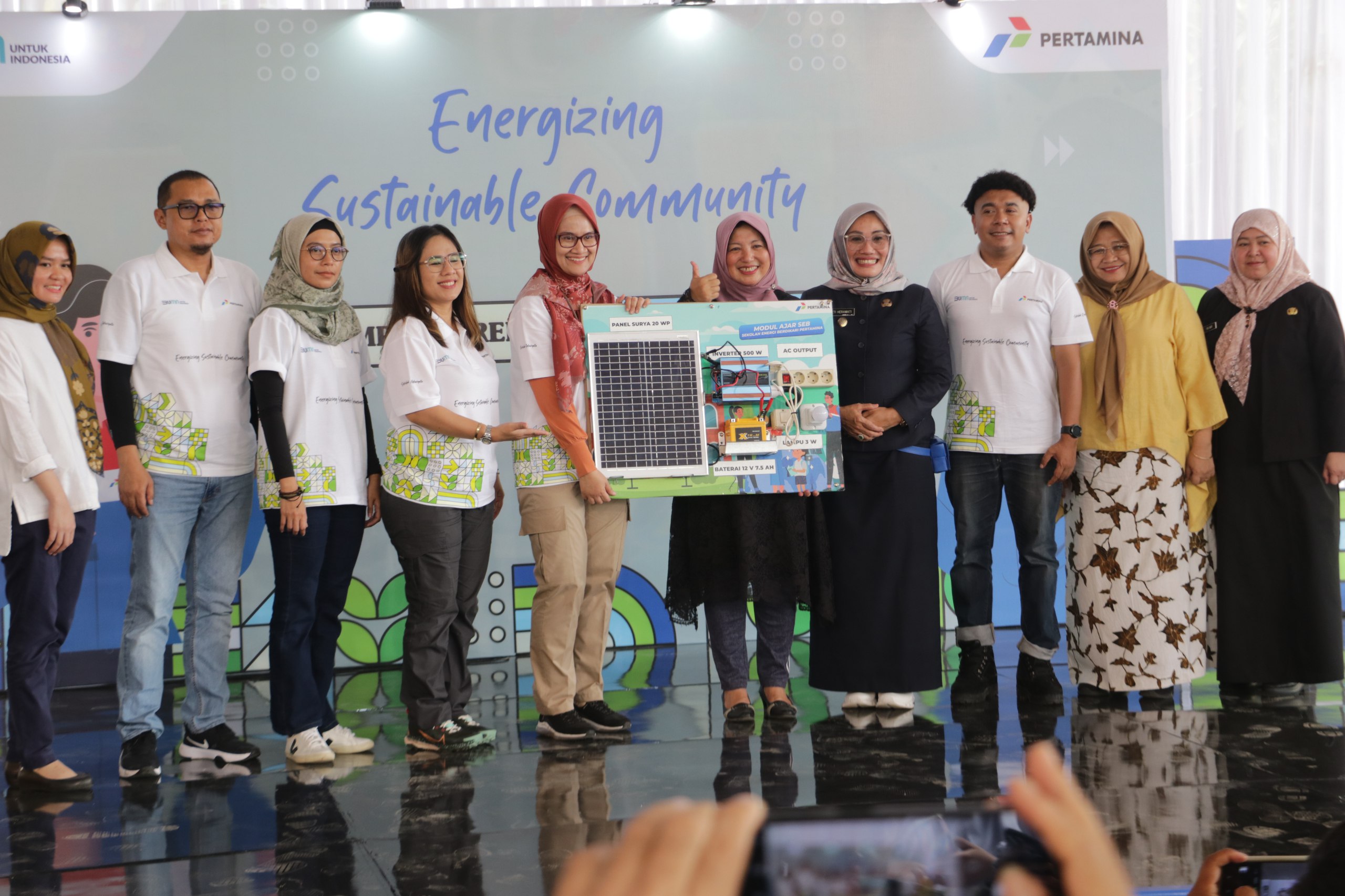SMPN 7 Kota Cirebon Dapat Program Sekolah Berdikari dari Pertamina