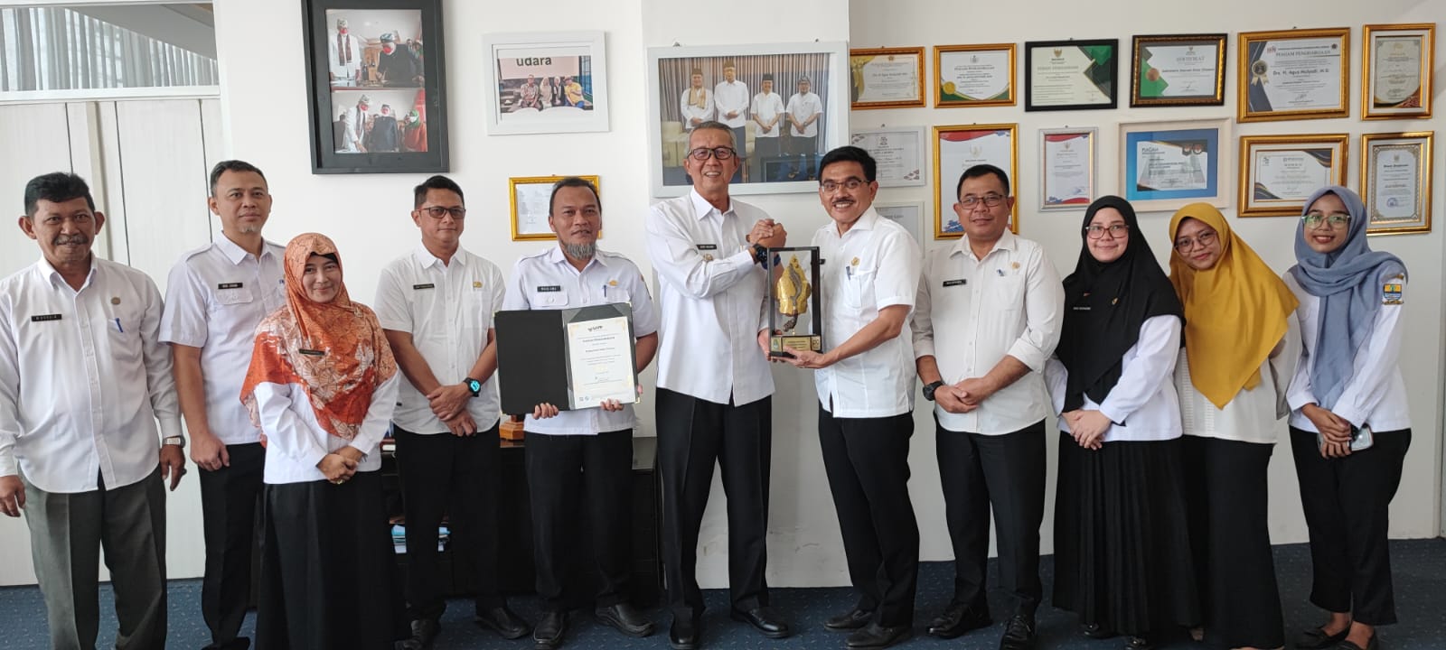 Kota Cirebon Raih Penghargaan Kematangan UKPBJ Proaktif Level 3 dari LKPP RI