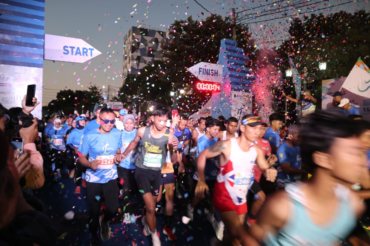 Jabar Run 10K Sukses Digelar di Kota Cirebon