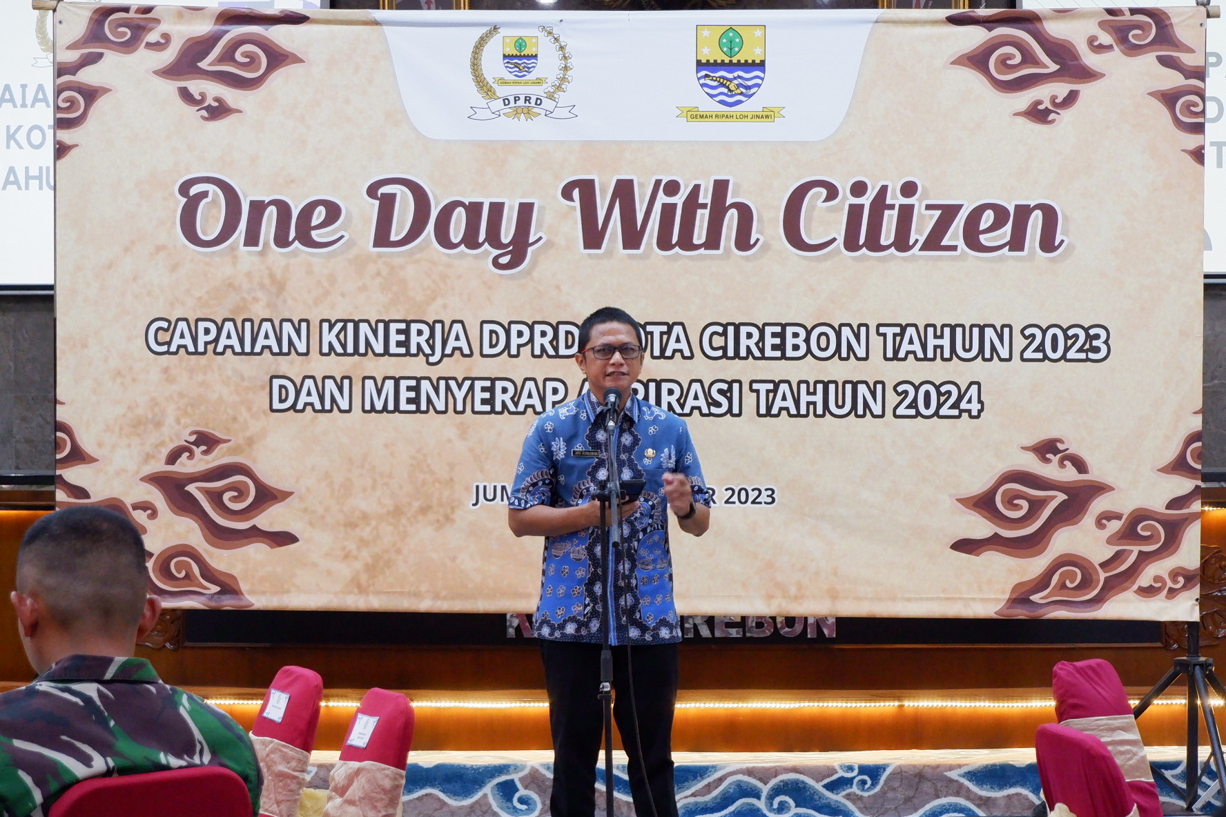 Plh Sekda Hadiri One Day With Citizen DPRD Kota Cirebon