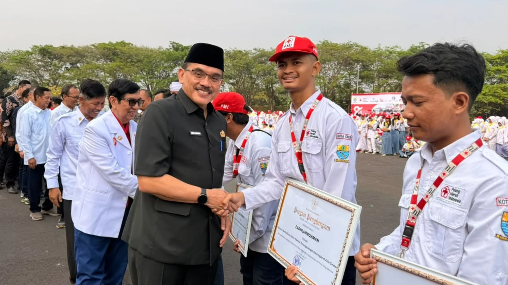HUT ke-81 PMI, Pemkot Cirebon Bantu Penanganan Kekeringan dan Penguatan Bulan Dana