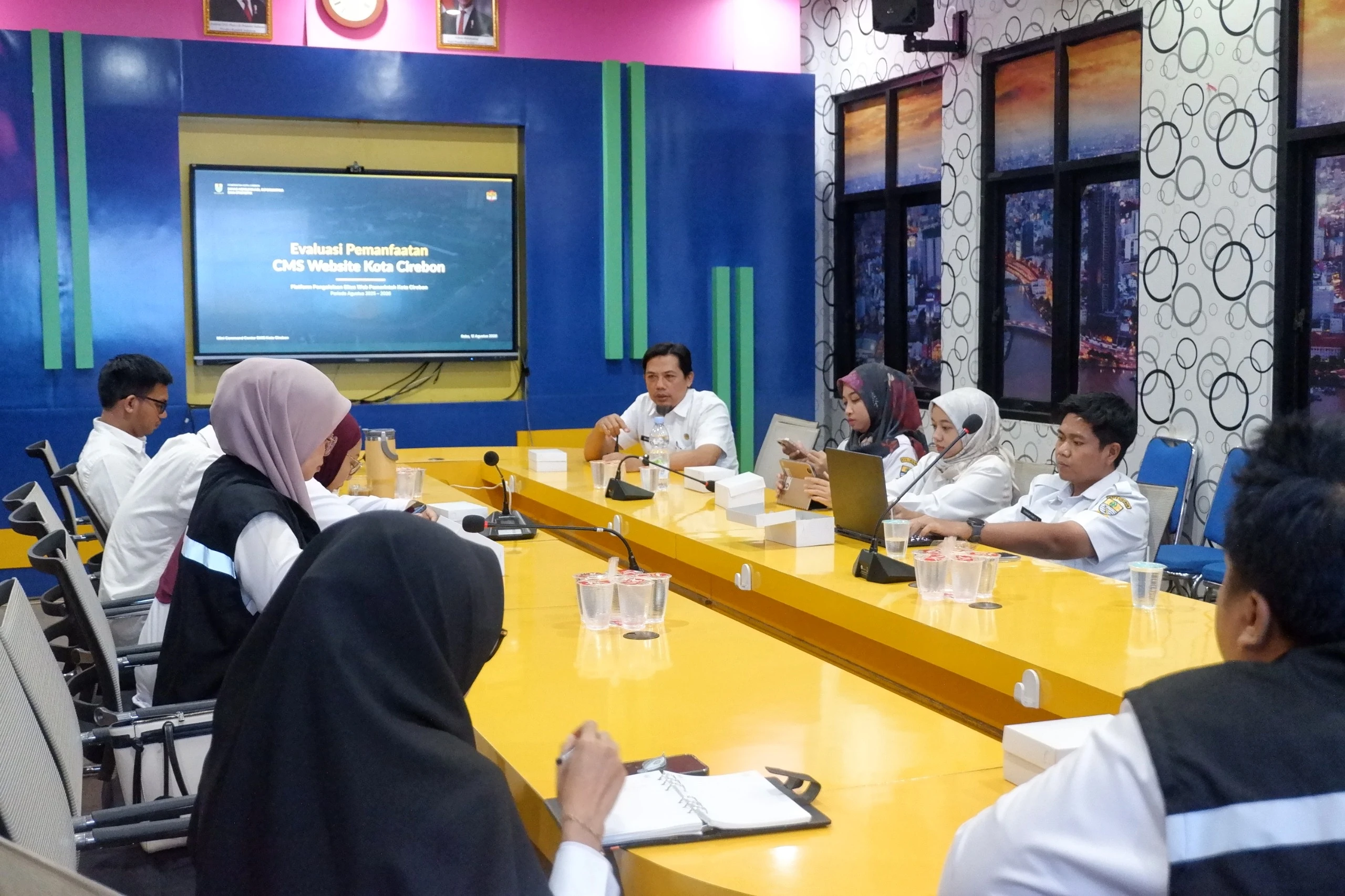 Setahun Berjalan, CMS Website Kota Cirebon Dievaluasi dan Dipetakan Pengembangannya
