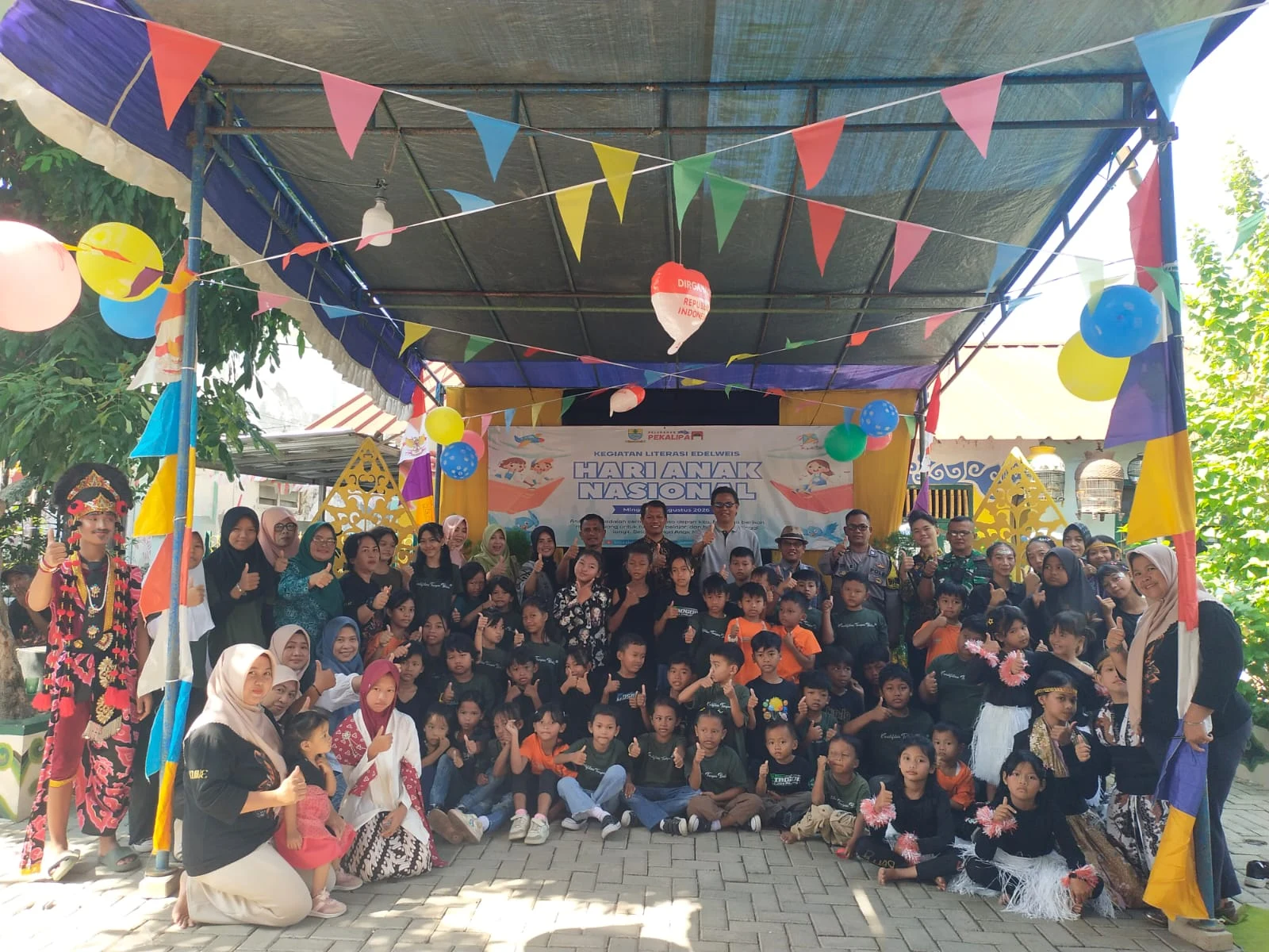 Peringatan Hari Anak Nasional ke-42 Tahun 2026 di RW 10 Kanoman Utara Berlangsung Meriah